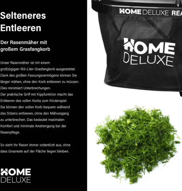 e8257f3b40572187b5e382831b589b78 Tondeuse autoportée thermique REAPER Noir – 196 cm³ – Largeur de coupe 61 cm