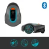 media (20) Robot tondeuse connecté SILENO minimo – Bluetooth – 500 m²