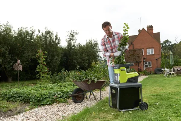 Broyeur de végétaux électrique RYOBI Rsh3045u, 3000W