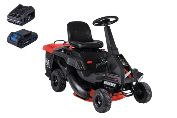 Tondeuse autoportée Rider thermique SCHEPPACH MR225-61 – 224 cm³ – Largeur de coupe 61 cm