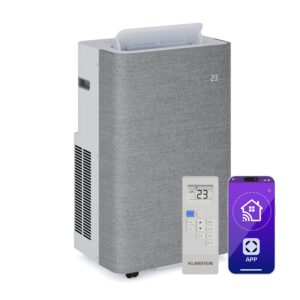 Climatiseur mobile Gris AireLux Smart 14000 BTU