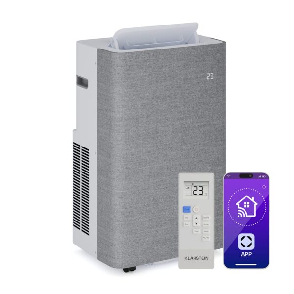 Climatiseur mobile Gris AireLux Smart 14000 BTU