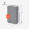 Climatiseur mobile Gris AireLux Smart 14000 BTU