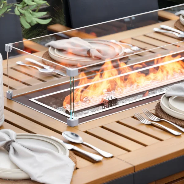 uploads_4e2d5d83c08a4306b12acfc9a59a9f56_ Table à manger d'extérieur Tevara de 240 cm (94,5") avec foyer au propane, réservoir dissimulé et pare-brise