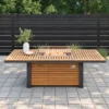 uploads_67c9c6a4ed164537b800e2e8822b4888_ Table à manger d'extérieur Tevara de 240 cm (94,5") avec foyer au propane, réservoir dissimulé et pare-brise