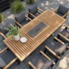 uploads_a1fc093671dc43cebaf224035096b790_ Table à manger d'extérieur Tevara de 240 cm (94,5") avec foyer au propane, réservoir dissimulé et pare-brise